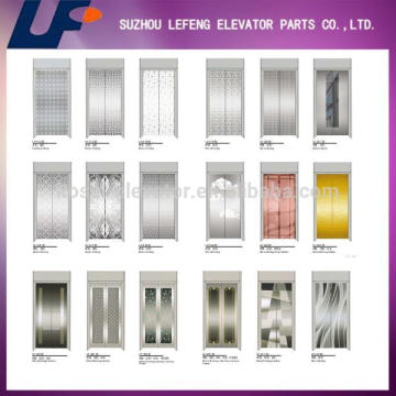 Elevator Parts Type 304 Stainless Steel elevator decorative car door panel